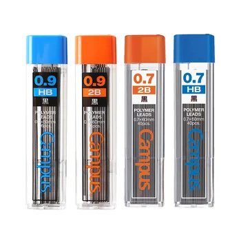 KOKUYO Campus Mechanical Pencil Leads Pencil Refill 0.7 mm 0.9 mm 1.3 mm B 2B HB Japan
KOKUYO Campus Mechanical Pencil Leads Pencil Refill 0.7 mm 0.9 mm 1.3 mm B 2B HB Japan