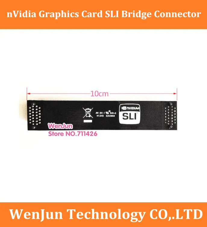 best price High Quality nVidia Card SLI Bridge PCI-E Graphics Connector 10CM Bridge connection for Video Card--2pcs/lot
best price High Quality nVidia Card SLI Bridge PCI-E Graphics Connector 10CM Bridge connection for Video Card--2pcs/lot