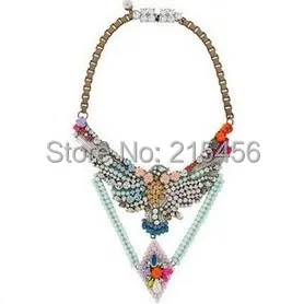 High Quality Design Fashion Eagle Shourouk Choker Necklace Fashion Luxury Colorful Rhinestone Crystal Necklace Statement
High Quality Design Fashion Eagle Shourouk Choker Necklace Fashion Luxury Colorful Rhinestone Crystal Necklace Statement