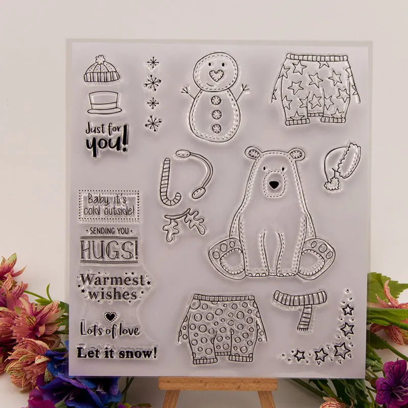 ZFPARTY Warmest Wishes Transparent Clear Silicone Stamp/Seal for DIY scrapbooking/photo album Decorative card making
ZFPARTY Warmest Wishes Transparent Clear Silicone Stamp/Seal for DIY scrapbooking/photo album Decorative card making