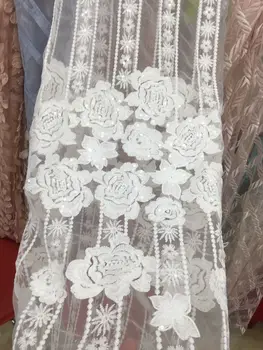 Latest Sequins French Lace Tulle Fabric SYJ-11225 Polyester French Lace Embroidery African Wedding Lace Fabric
Latest Sequins French Lace Tulle Fabric SYJ-11225 Polyester French Lace Embroidery African Wedding Lace Fabric