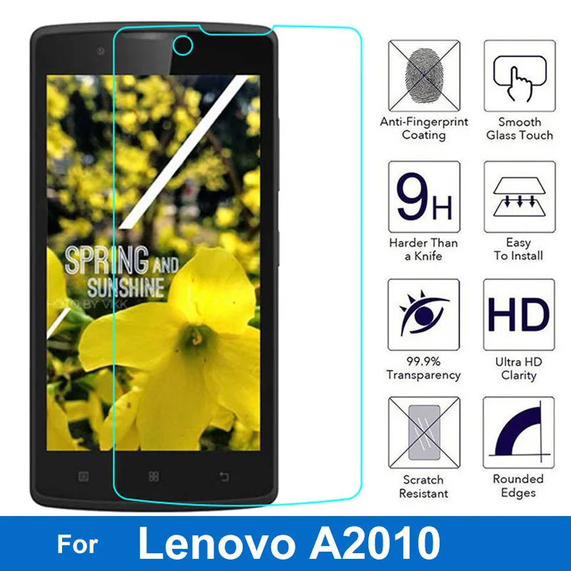 For Lenovo A2010 Screen Protector Original Anti-shock 9H Tempered Glass Safety Protective Film On A 2010 A2580 A2860
For Lenovo A2010 Screen Protector Original Anti-shock 9H Tempered Glass Safety Protective Film On A 2010 A2580 A2860