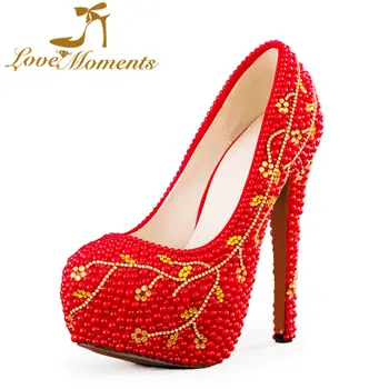 Love Moments Red Rhinestone Evening Party High Heels Handicraft Gorgeous Design Wedding Shoes Real leather Bridal Pumps Size 44
Love Moments Red Rhinestone Evening Party High Heels Handicraft Gorgeous Design Wedding Shoes Real leather Bridal Pumps Size 44