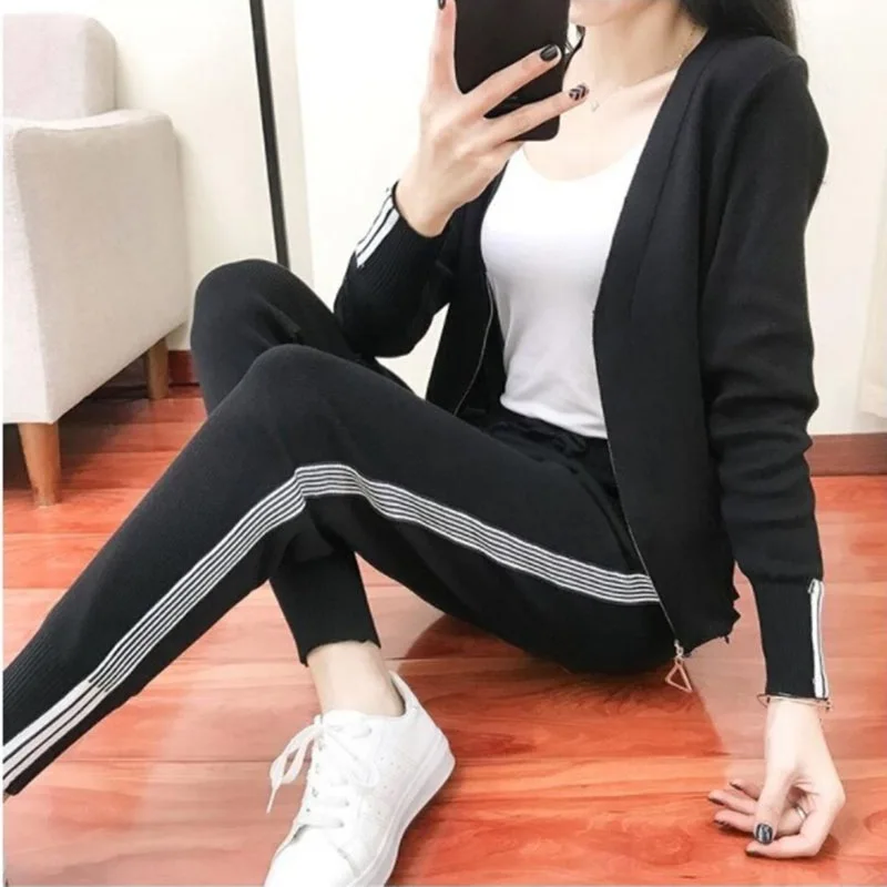 2019 Women Set Clothing Casual 2 Piece Set Women Zipper Top And Pants Tracksuits OL
2019 Women Set Clothing Casual 2 Piece Set Women Zipper Top And Pants Tracksuits OL