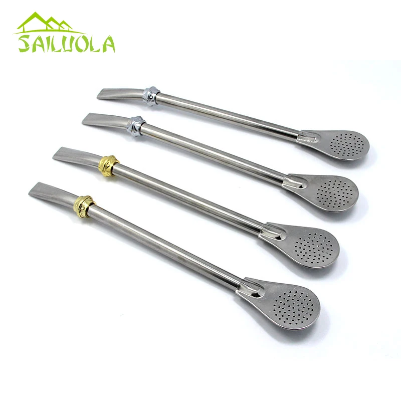 2pcs/lot Stainless Steel Drinking Straw Mate Bombillas Yerba Filter Straw Drinking Spoon Bar Accessories
2pcs/lot Stainless Steel Drinking Straw Mate Bombillas Yerba Filter Straw Drinking Spoon Bar Accessories
