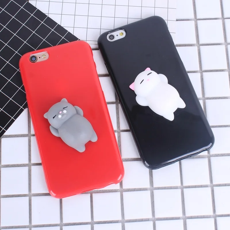 GLSHST Stress Reliever Toys 3D Bear Squishy For iPhone 5 5s SE 6 6S 7 7 Plus 6 plus Phone Case Squeeze Seals Kneading Coque
GLSHST Stress Reliever Toys 3D Bear Squishy For iPhone 5 5s SE 6 6S 7 7 Plus 6 plus Phone Case Squeeze Seals Kneading Coque