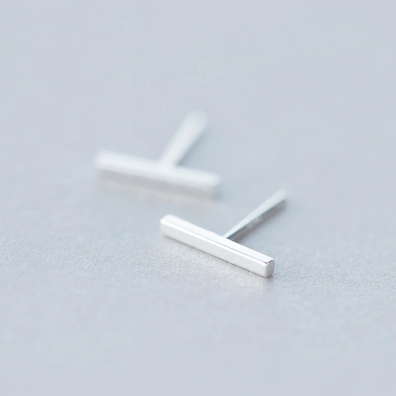 MloveAcc 100% 925 Sterling Silver Jewelry Fashion Cute Tiny Stick Stud Earrings Gift for Girls Kids Lady
MloveAcc 100% 925 Sterling Silver Jewelry Fashion Cute Tiny Stick Stud Earrings Gift for Girls Kids Lady