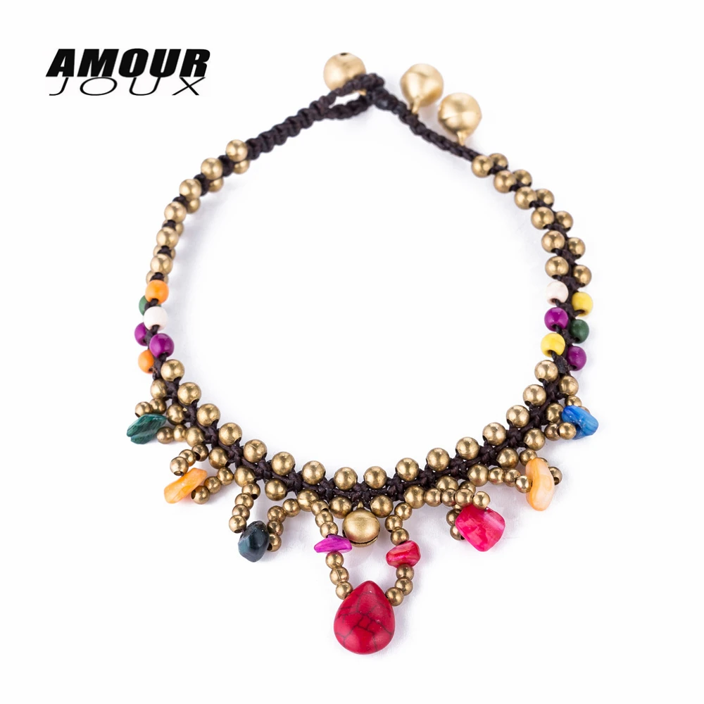 2018 Bohemian Ankle Bracelet For Women Hand-Woven Wax Rope Chain Anklets Vintage Anklet Foot Chain On The Leg
2018 Bohemian Ankle Bracelet For Women Hand-Woven Wax Rope Chain Anklets Vintage Anklet Foot Chain On The Leg