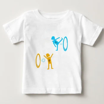 Kids Fashion New Portal 2 T Shirt children Pure Cotton Game Short Sleeve t shirt The Cake print T-shirt boy/girl Tees shirt NN
Kids Fashion New Portal 2 T Shirt children Pure Cotton Game Short Sleeve t shirt The Cake print T-shirt boy/girl Tees shirt NN