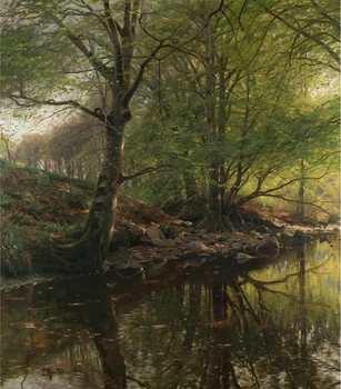free shipping realist natural river forest landscape oil painting canvas prints painting on canvas wall art decoration picture
free shipping realist natural river forest landscape oil painting canvas prints painting on canvas wall art decoration picture