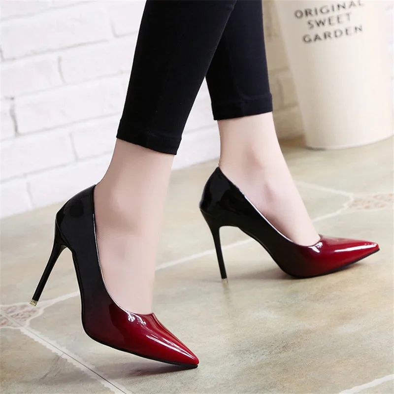 2019 Elegant Pearl Metal Buckle Show Thin Women's Sandals Solid Patent Leather Pointed Toe Fashion Brand High Heels Women Shoes
2019 Elegant Pearl Metal Buckle Show Thin Women's Sandals Solid Patent Leather Pointed Toe Fashion Brand High Heels Women Shoes