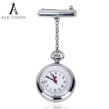 ALK Fob Nurse Pocket Watch Date Brand Quartz Watches Time Calendar Japenese Movement Clock Brooch Medical 2021 Rose Gold Silver ALK Fob Nurse Pocket Watch Date Brand Quartz Watches Time Calendar Japenese Movement Clock Brooch Medical 2021 Rose Gold Silver