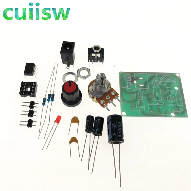 Smart Electronic DIY Kit LM386 Super Mini Audio Amplifier DIY Kit Suite Trousse LM386 Amplificador Module Board 3.5mm 3-12V
Smart Electronic DIY Kit LM386 Super Mini Audio Amplifier DIY Kit Suite Trousse LM386 Amplificador Module Board 3.5mm 3-12V