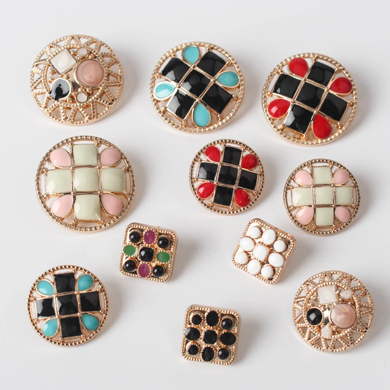 5Pcs/Lot Fashion High-grade metal button gold colorz sweater coat decoration buttons handmade accessories DIY
5Pcs/Lot Fashion High-grade metal button gold colorz sweater coat decoration buttons handmade accessories DIY