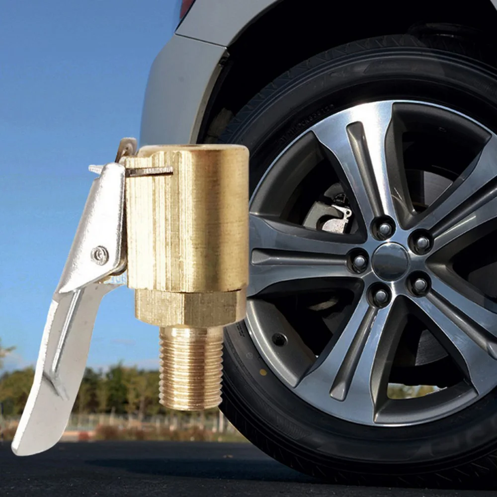 Car Inflation Valve Brass 8 mm Tire Air Pump Valve Clamp Clamping Connector Adapter Auto Replacement Parts Air Inflation Valve
Car Inflation Valve Brass 8 mm Tire Air Pump Valve Clamp Clamping Connector Adapter Auto Replacement Parts Air Inflation Valve