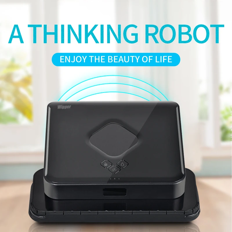 Wipper-N860 Advanced Robot Mop- Wet Mopping and Dry Sweeping cleaning modes, large spaces
Wipper-N860 Advanced Robot Mop- Wet Mopping and Dry Sweeping cleaning modes, large spaces
