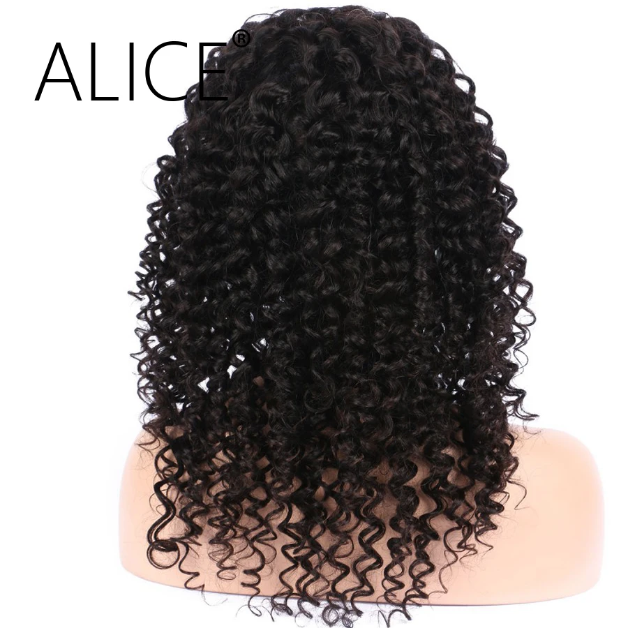 ALICE Pre Plucked Full Lace Human Hair Wigs 8-24 Inches (8)