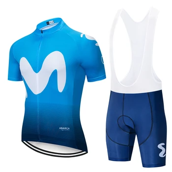 2019 Movistaring Team short-sleeved cycling Jersey suit bib roa ciclismo bicycle suit MTB bicycle Jersey uniform men's clothing
2019 Movistaring Team short-sleeved cycling Jersey suit bib roa ciclismo bicycle suit MTB bicycle Jersey uniform men's clothing