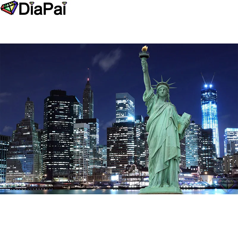 DIAPAI 5D DIY Diamond Painting 100% Full Square/Round Drill "Statue of Liberty" Diamond Embroidery Cross Stitch 3D Decor A21794
DIAPAI 5D DIY Diamond Painting 100% Full Square/Round Drill "Statue of Liberty" Diamond Embroidery Cross Stitch 3D Decor A21794