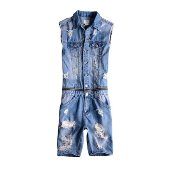 2017 New Men's No Sleeve Denim Overalls Casual Shorts Jeans Jumpsuits For Men With Holes Short Denim Size S-XXL
2017 New Men's No Sleeve Denim Overalls Casual Shorts Jeans Jumpsuits For Men With Holes Short Denim Size S-XXL