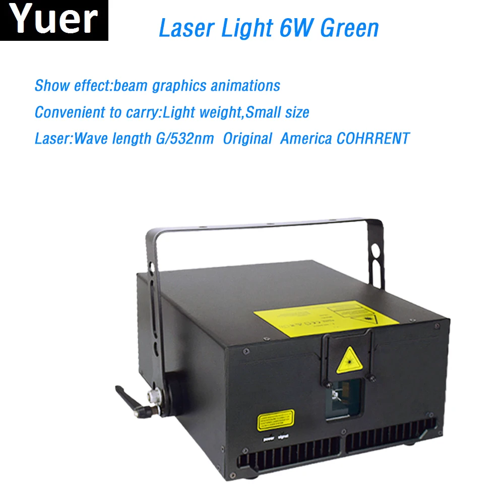 Suitcase packing 6W Green Laser Light beam graphics animations Original COHRRENT laser diode DMX512 for bar Disco stage light
Suitcase packing 6W Green Laser Light beam graphics animations Original COHRRENT laser diode DMX512 for bar Disco stage light