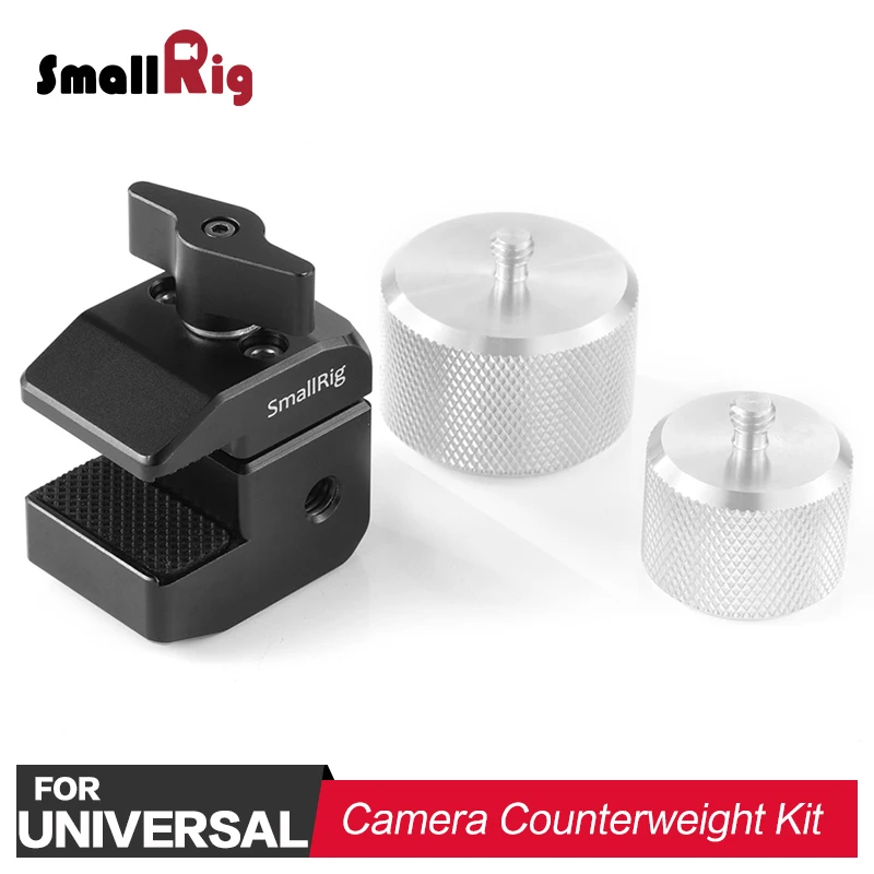 SmallRig BMPCC 4K Camera Counterweight Mounting Clamp for DJI Ronin S and for Zhiyun Weebill Lab / Crane series Gimbals 2274
SmallRig BMPCC 4K Camera Counterweight Mounting Clamp for DJI Ronin S and for Zhiyun Weebill Lab / Crane series Gimbals 2274