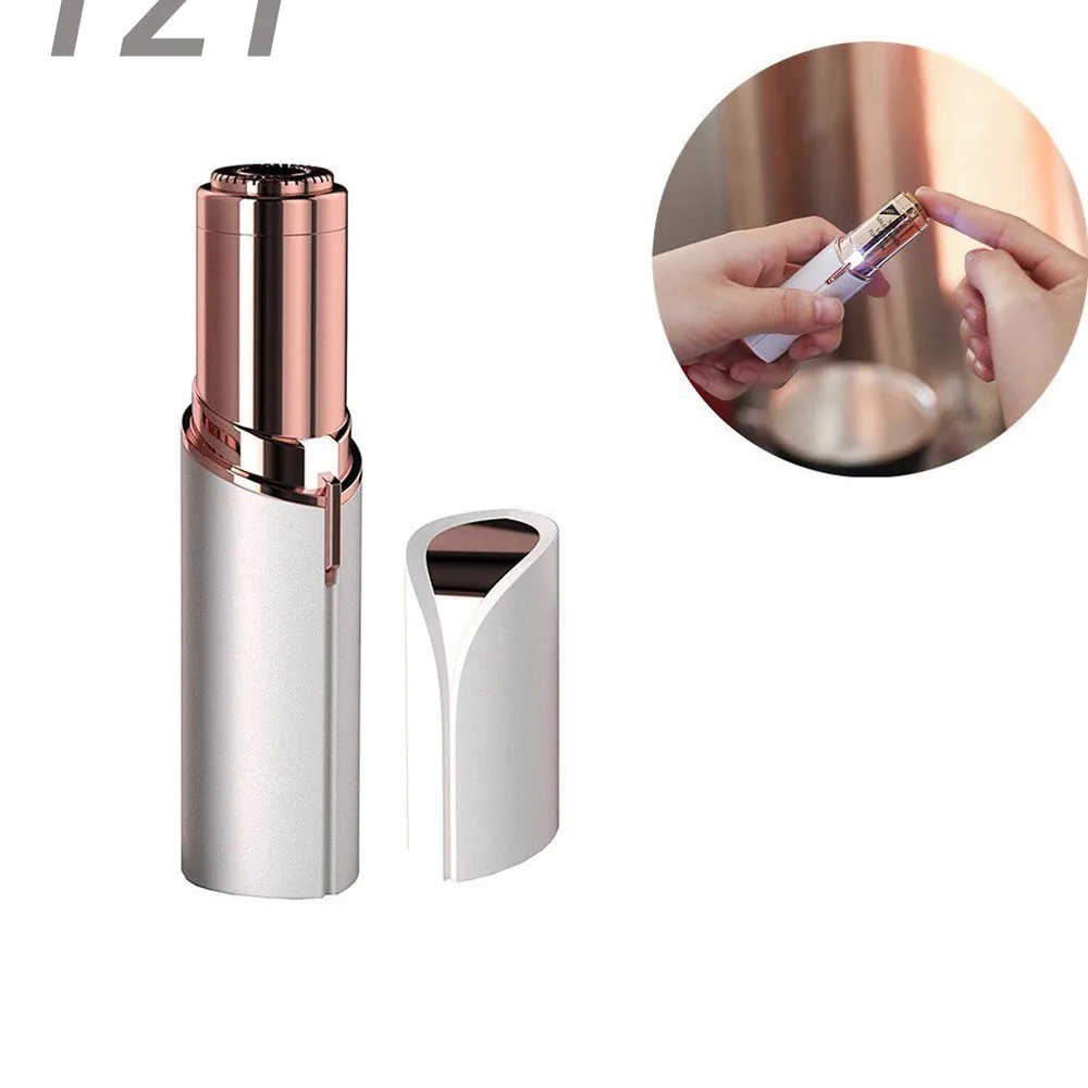 TV Women Electric Face Hair Epilator Blade Razor Depilator Lipstick Shaving Tool
TV Women Electric Face Hair Epilator Blade Razor Depilator Lipstick Shaving Tool