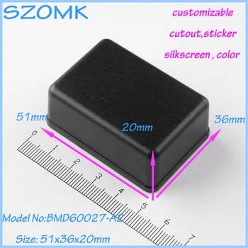 15 pcs/lot plastic box for electronic project black plastic enclosures project box 51x36x20 mm
15 pcs/lot plastic box for electronic project black plastic enclosures project box 51x36x20 mm