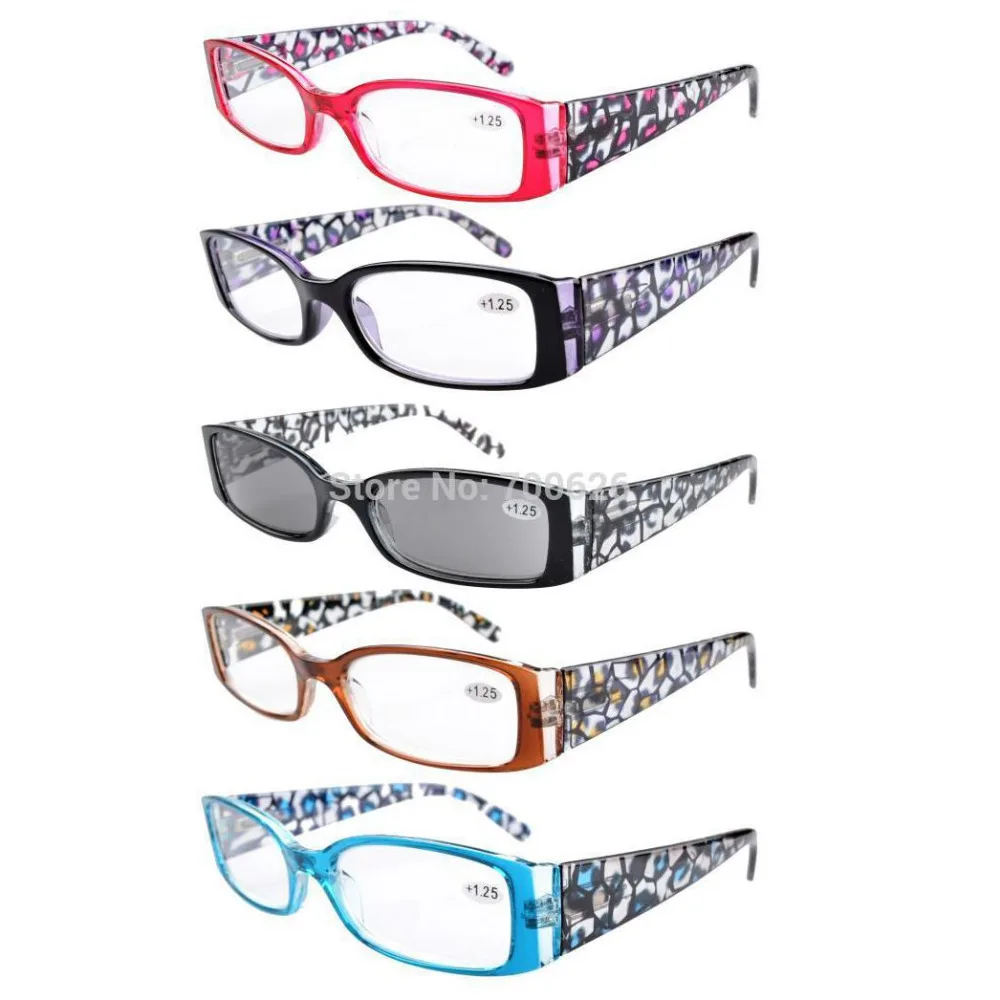 R040 Floral Mix (5 Pairs) Spring Hinge Plastic Reading Glasses +0.5/0.75/1.0/1.25/1.5/1.75/2.0/2.25/2.5/2.75/3.0/3.5/4.0
R040 Floral Mix (5 Pairs) Spring Hinge Plastic Reading Glasses +0.5/0.75/1.0/1.25/1.5/1.75/2.0/2.25/2.5/2.75/3.0/3.5/4.0