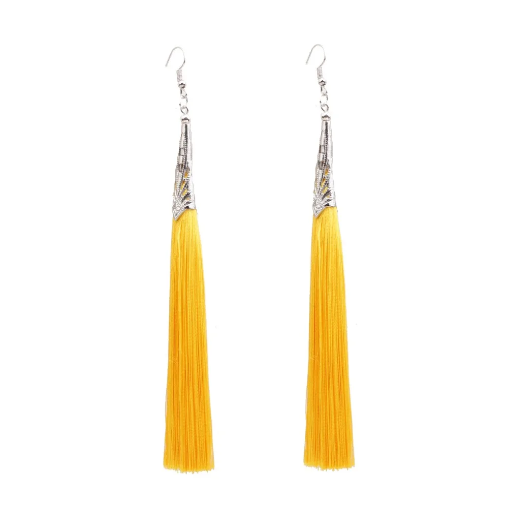 Fashion ZA Tassel Long Drop Earring For Women Wedding Jewelry Boho Elegant Shiny Dangle Statement Earrings Christmas Gifts
Fashion ZA Tassel Long Drop Earring For Women Wedding Jewelry Boho Elegant Shiny Dangle Statement Earrings Christmas Gifts