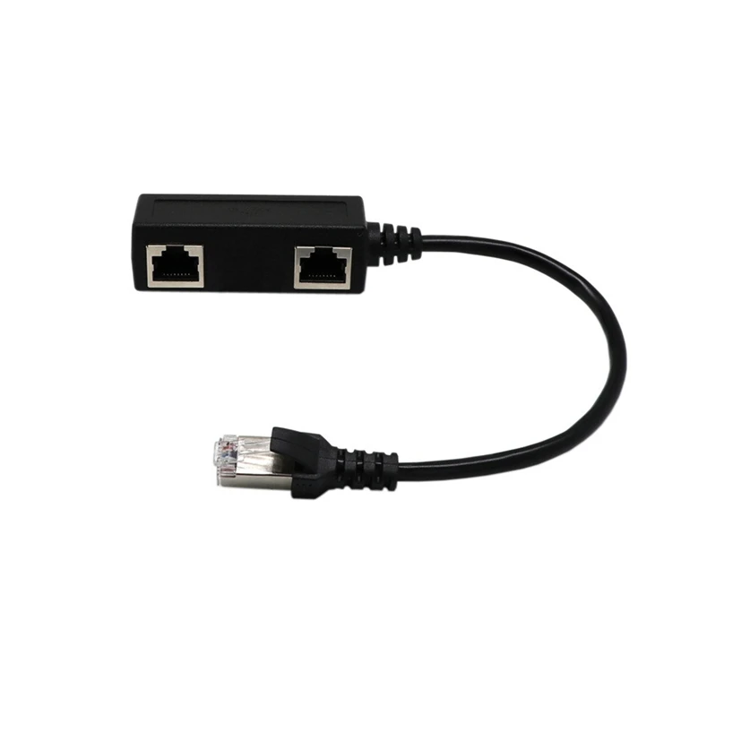 Internet Shunt Sockets 1 To 2 Sockets LAN Ethernet RJ45 Plug Shunt Extender Adapter Connector JQ0329
Internet Shunt Sockets 1 To 2 Sockets LAN Ethernet RJ45 Plug Shunt Extender Adapter Connector JQ0329