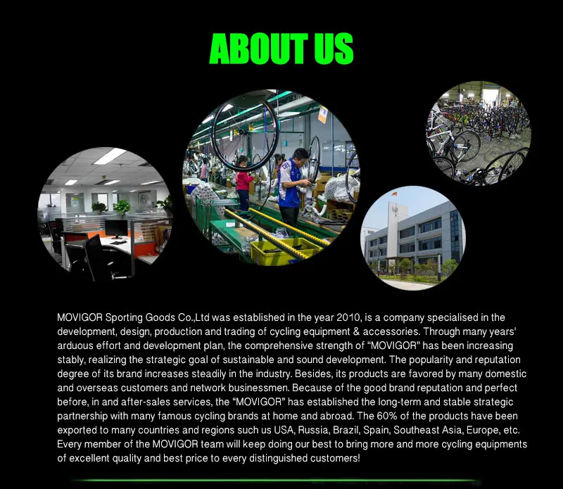 Gamme de couleurs de la béquille de vélo