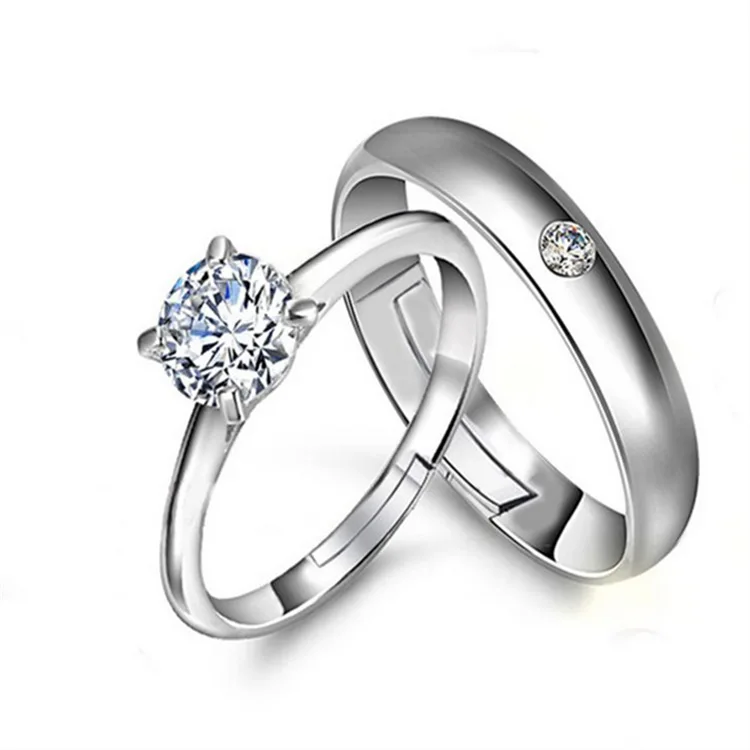Factory Price Blue Cubic Zirconia CZ 925 Sterling Silver Adjustable Rings for Women Men Lover Couple Wedding Jewelry
Factory Price Blue Cubic Zirconia CZ 925 Sterling Silver Adjustable Rings for Women Men Lover Couple Wedding Jewelry