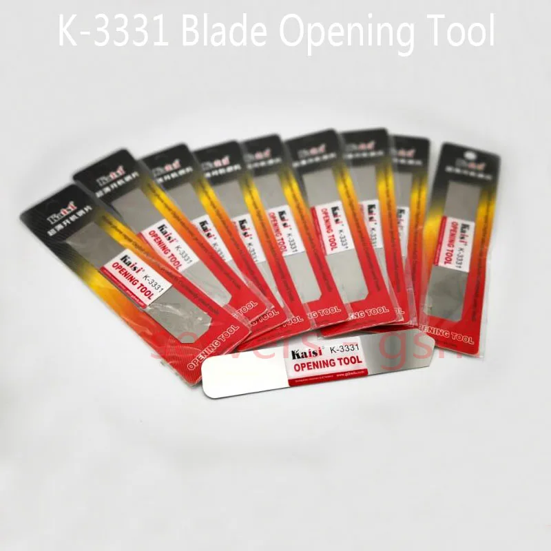 Kaisi K-3331 Thin Pry Spudger Stainless Steel Blade For lPhone lPad Samsung Cell Phone Tablet Screen Battery Opening Tools
Kaisi K-3331 Thin Pry Spudger Stainless Steel Blade For lPhone lPad Samsung Cell Phone Tablet Screen Battery Opening Tools