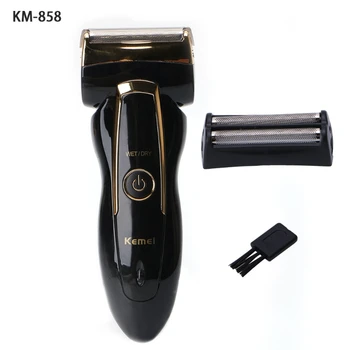 Kemei-858 Rechargeable Electric Men's Shaver Razor Trimmer Mustache Hair Clipper
Kemei-858 Rechargeable Electric Men's Shaver Razor Trimmer Mustache Hair Clipper