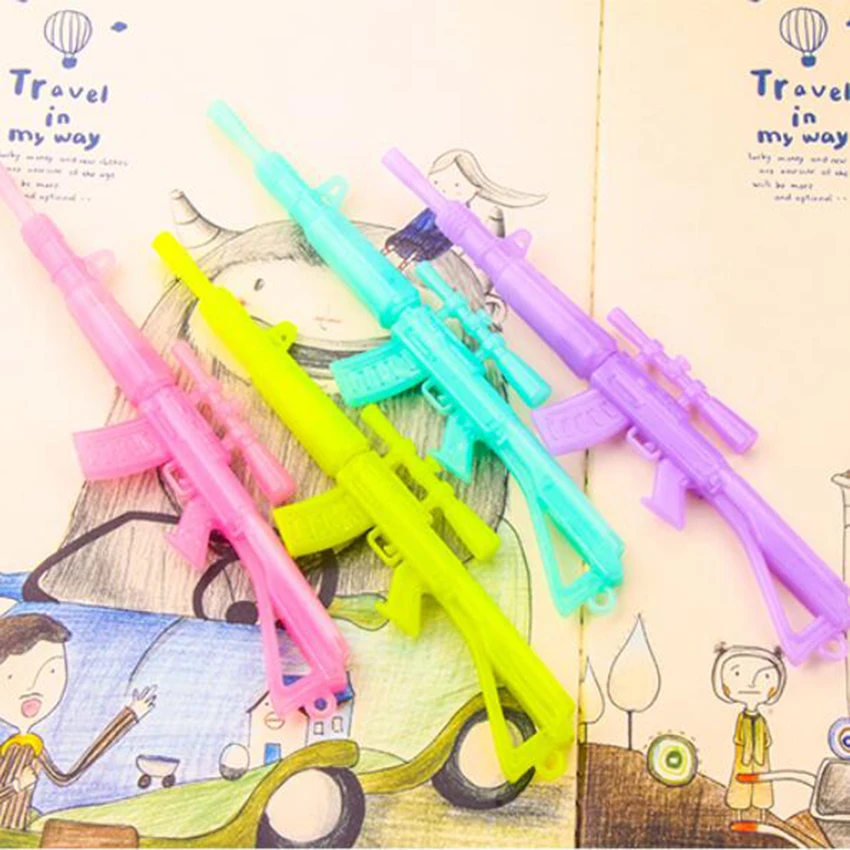 1pc 0.38mm black/blue refill Kawaii gel Pen Gun Simulation Toy Gun Cute Funny Pen School Supplies
1pc 0.38mm black/blue refill Kawaii gel Pen Gun Simulation Toy Gun Cute Funny Pen School Supplies