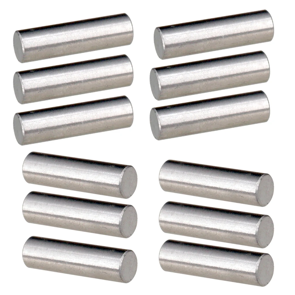 Pack of 12 Alnico 5 Pickup Polepiece Cylinder Magnet Slug Rods for Electric Guitar Replacement
Pack of 12 Alnico 5 Pickup Polepiece Cylinder Magnet Slug Rods for Electric Guitar Replacement