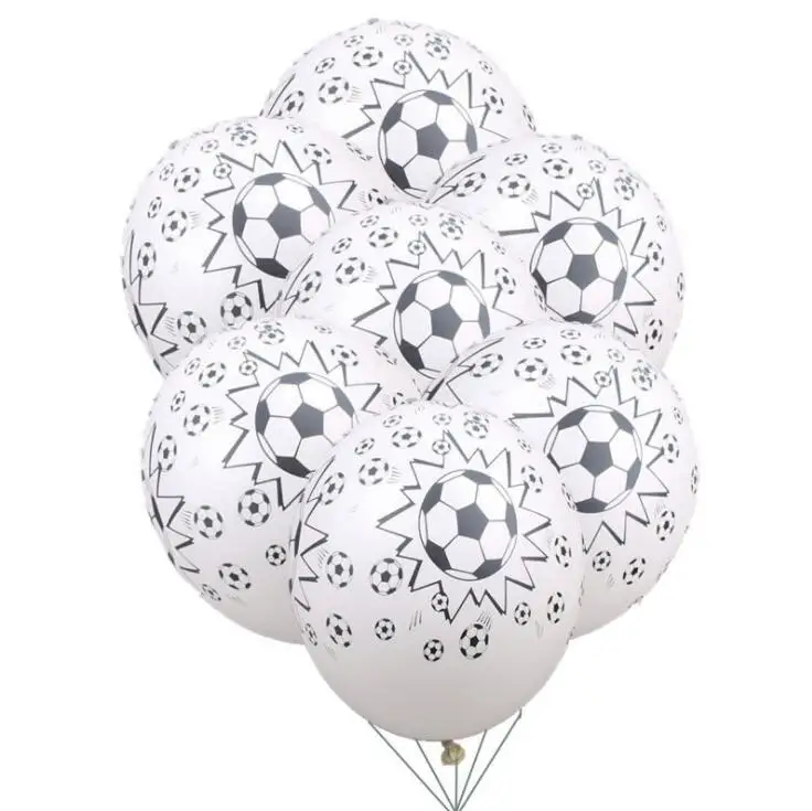10pcs/lot 12inch Thicken Soccer Balls 12" Football Latex Balloons Birthday Party Decoration Children's Toys Football Theme
10pcs/lot 12inch Thicken Soccer Balls 12" Football Latex Balloons Birthday Party Decoration Children's Toys Football Theme
