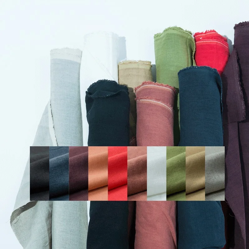 10 Colors: Japan natural 100% pure linen fabric, solid color, sewing for clothing, home Decor, Pillow, sofa, craft by the yard
10 Colors: Japan natural 100% pure linen fabric, solid color, sewing for clothing, home Decor, Pillow, sofa, craft by the yard