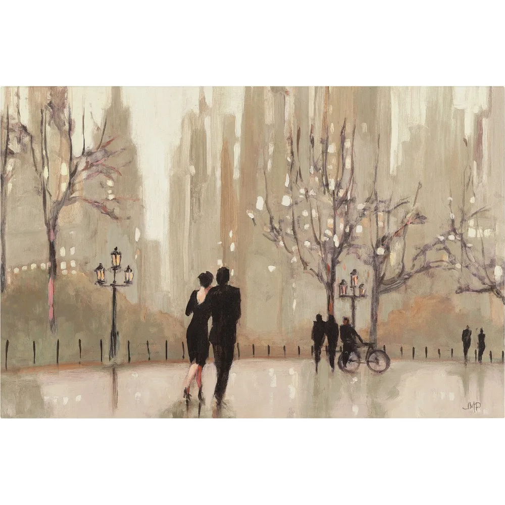 Hand Painted Abstract Oil Painting Canvas Romantic Landscape An Evening out Neutral Modern Street Scene Picture for Wall Art
Hand Painted Abstract Oil Painting Canvas Romantic Landscape An Evening out Neutral Modern Street Scene Picture for Wall Art