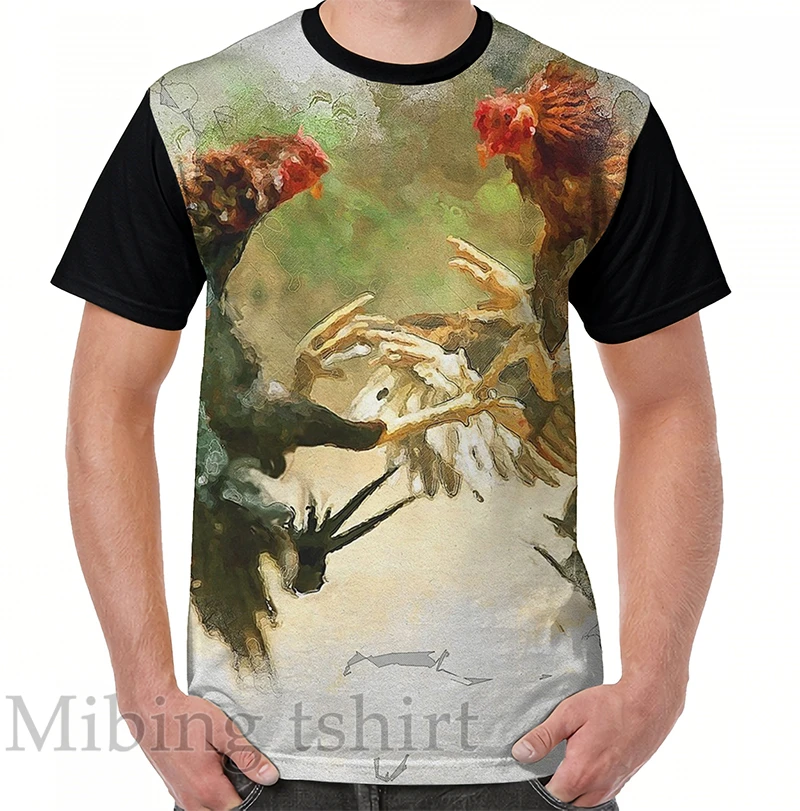 Funny print men t shirt women Tops tee Fighting Cocks v1 Graphic T-Shirt O-neck Short Sleeve Casual tshirts
Funny print men t shirt women Tops tee Fighting Cocks v1 Graphic T-Shirt O-neck Short Sleeve Casual tshirts