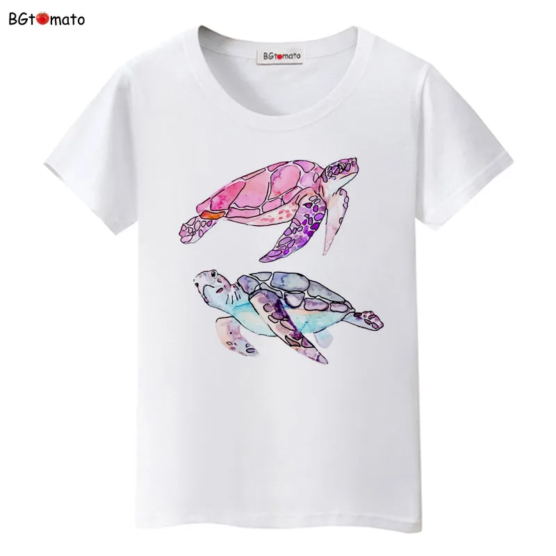 BGtomato New Summer women Cartoon Animal t shirt fashion tops colored tortoises printing t-shirt camisetas mujer
BGtomato New Summer women Cartoon Animal t shirt fashion tops colored tortoises printing t-shirt camisetas mujer
