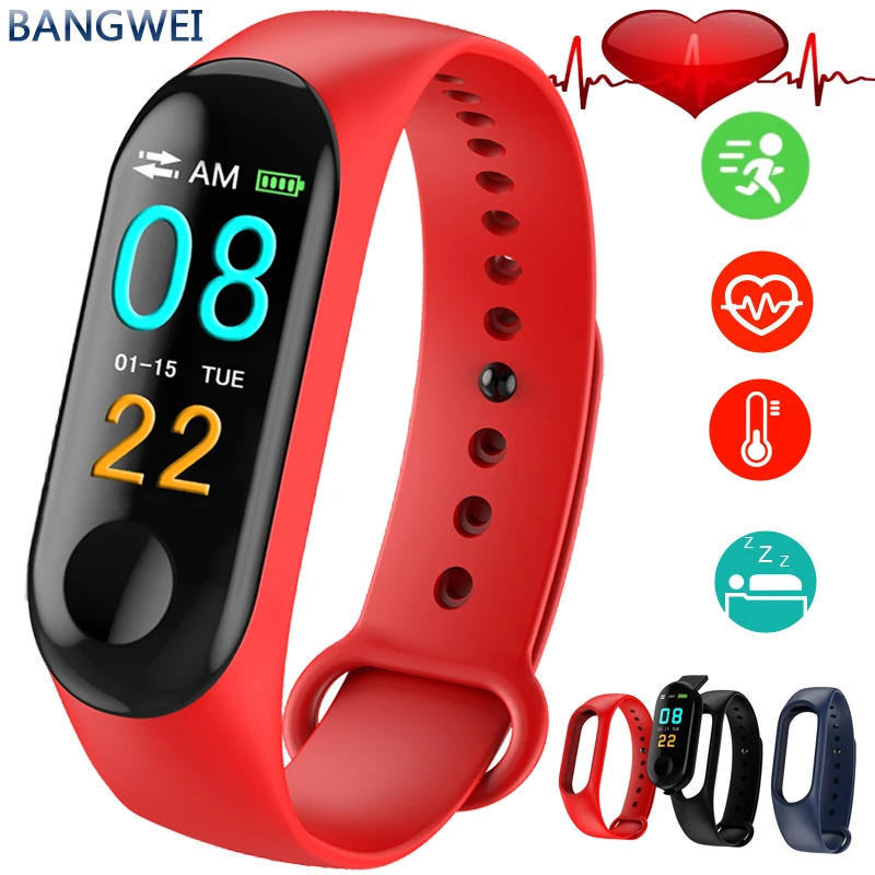 BANGWEI New 2019 Women Smart Watch LED Color Screen Fashion Sports Pedometer Smart Watch For Android ios Relogio Inteligente
BANGWEI New 2019 Women Smart Watch LED Color Screen Fashion Sports Pedometer Smart Watch For Android ios Relogio Inteligente