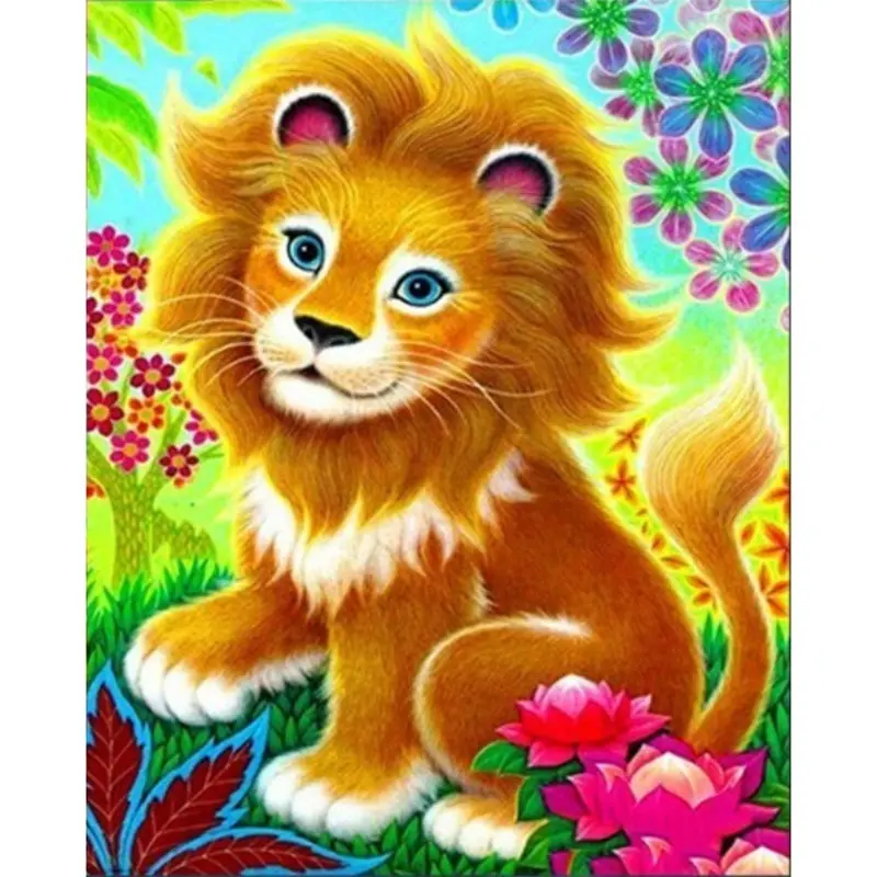 Dpsprue Full Square Round Drill 5D DIY Diamond Painting Cartoon Lion 3D Embroidery Cross Stitch Daimond Mosaic Home Decor Gift
Dpsprue Full Square Round Drill 5D DIY Diamond Painting Cartoon Lion 3D Embroidery Cross Stitch Daimond Mosaic Home Decor Gift
