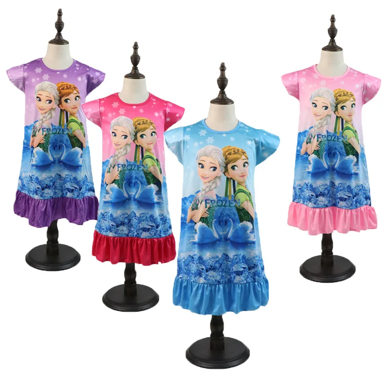 New Frozen Children Clothing Summer Dresses Girls Baby Pajamas Cotton Princess Nightgown Kids Home Cltohing Girl Sleepwear Kids
New Frozen Children Clothing Summer Dresses Girls Baby Pajamas Cotton Princess Nightgown Kids Home Cltohing Girl Sleepwear Kids