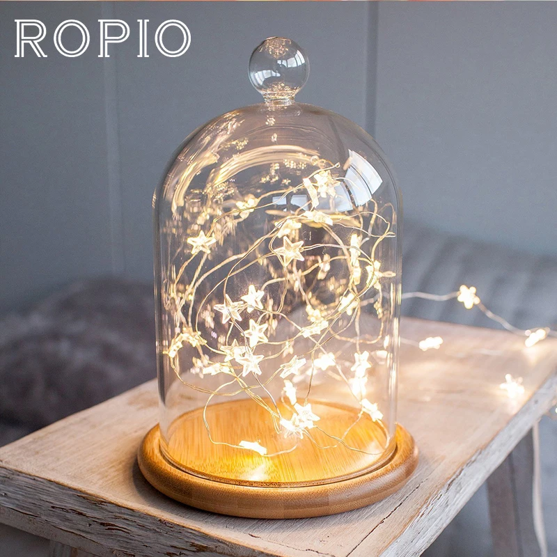 ROPIO 3M 30LEDs Star Silver String Light Copper Wire AA Battery Operated Fairy Lights For Home Christmas Wedding Party Decor
ROPIO 3M 30LEDs Star Silver String Light Copper Wire AA Battery Operated Fairy Lights For Home Christmas Wedding Party Decor