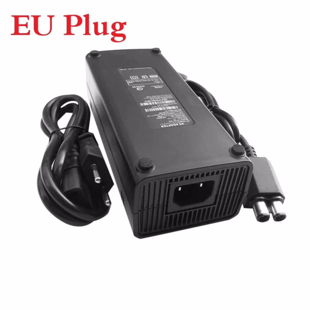 AC 100-240V Adapter Power Supply Charger Cable for X-BOX 360 Slim Ideal Replacement Charger With LED Indicator Light EU Plug
AC 100-240V Adapter Power Supply Charger Cable for X-BOX 360 Slim Ideal Replacement Charger With LED Indicator Light EU Plug