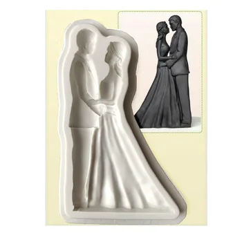 Aouke The bride & groom Fondant Cupcake Decorating Molds Cake Silicone Mold Sugarpaste Candy Chocolate Gumpaste Clay Mould K062
Aouke The bride & groom Fondant Cupcake Decorating Molds Cake Silicone Mold Sugarpaste Candy Chocolate Gumpaste Clay Mould K062