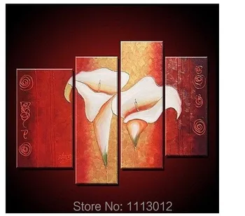 Modern Abstract Knife Letter Morning Glory Flower Oil Painting On Canvas 4 Panel Arts Set Home Wall Decorative For Living Room
Modern Abstract Knife Letter Morning Glory Flower Oil Painting On Canvas 4 Panel Arts Set Home Wall Decorative For Living Room