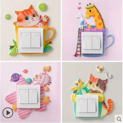 Stick wall switch stick cases household light wall socket sitting room the bedroom decorates contemporary and contracted -1
Stick wall switch stick cases household light wall socket sitting room the bedroom decorates contemporary and contracted -1